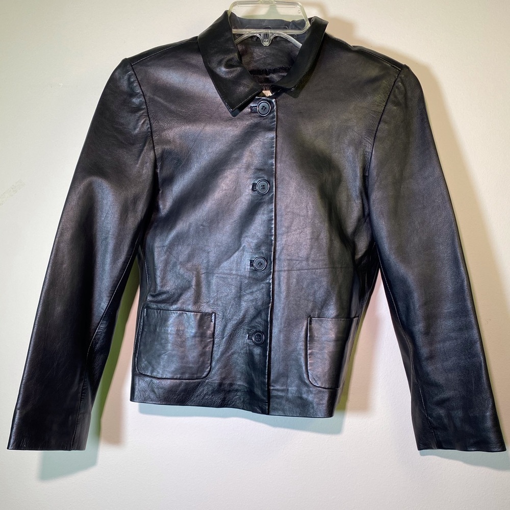 Petite Leather Jacket